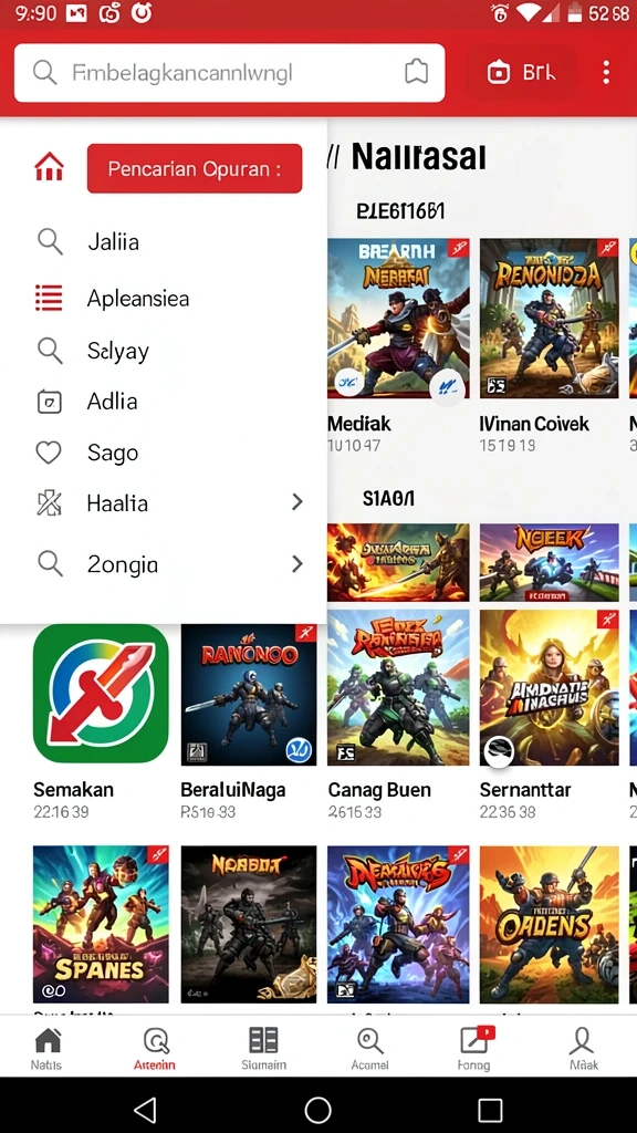 666f - Tampilan antarmuka yang menarik dan mudah dipahami.
