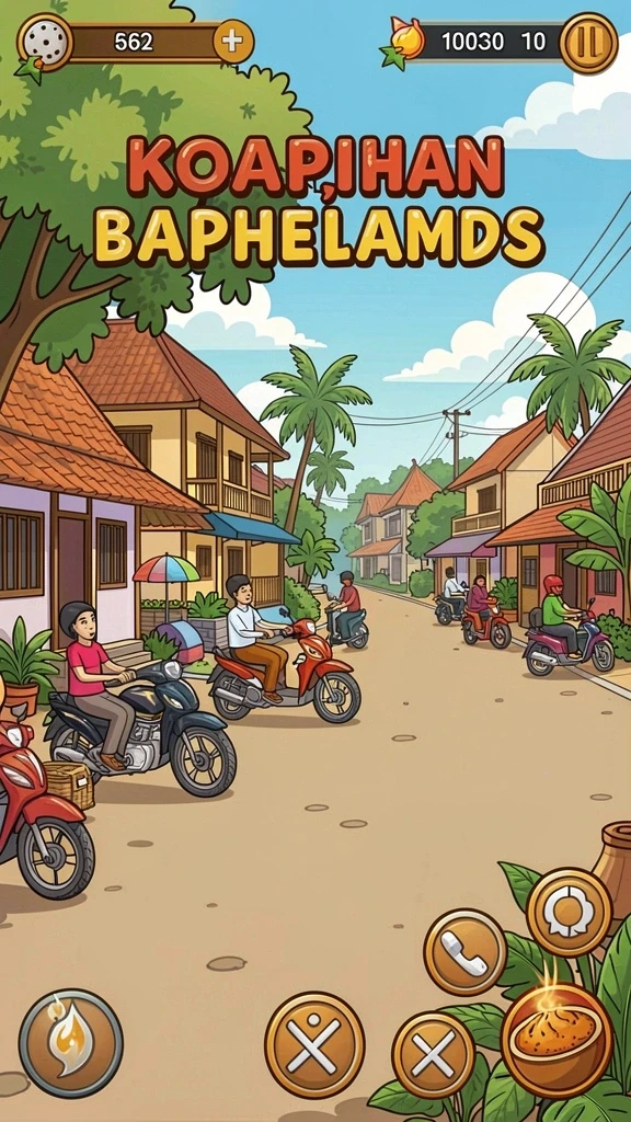 atom138 - Karakter-karakter yang beragam dan unik.