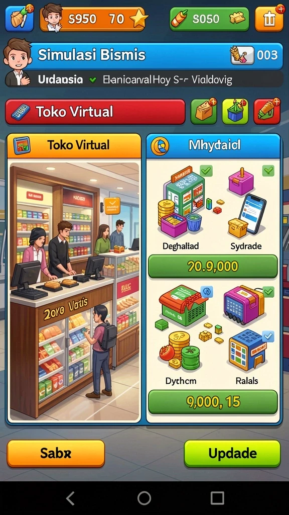 pakbostogel - Antarmuka pengguna yang menarik dan mudah dinavigasi.
