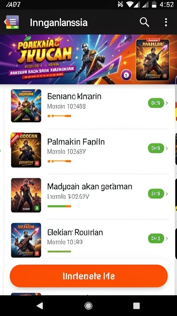 qgluck - Tampilan grafis yang memukau dengan desain karakter unik.