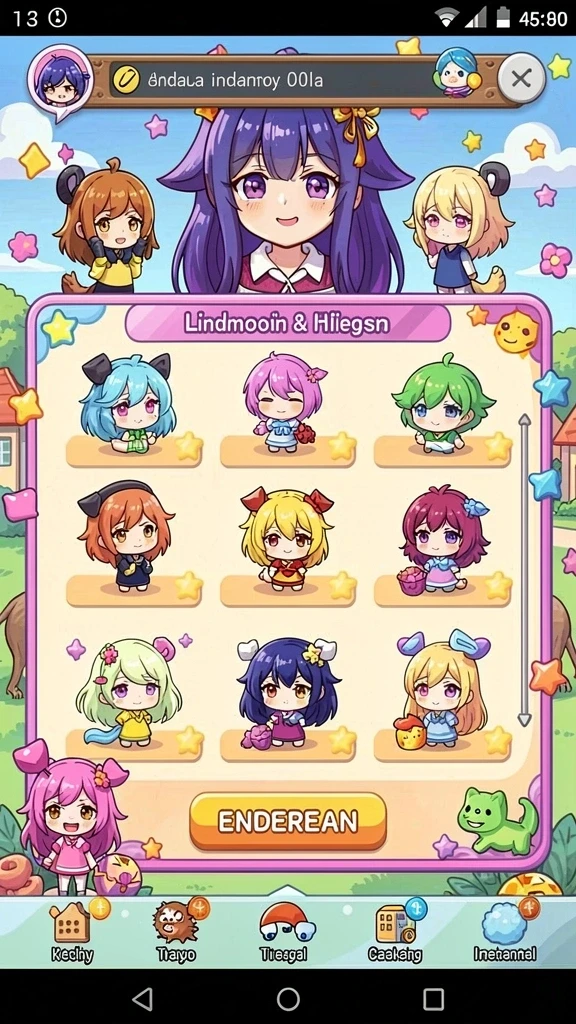 rpvip6 - Screenshot menampilkan karakter utama dalam aksi melawan monster.