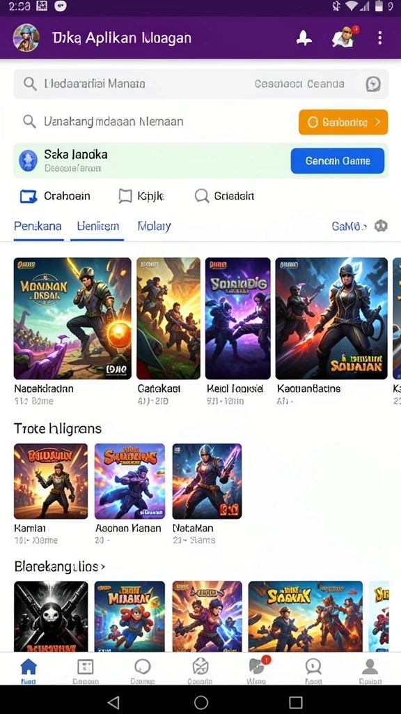sesetoto - Tampilan antarmuka yang sederhana dan menarik.